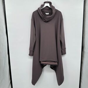 Marcella Rivington Sweatshirt Tunic Hoodie Medium Pockets Oversize Slouchy Flowy